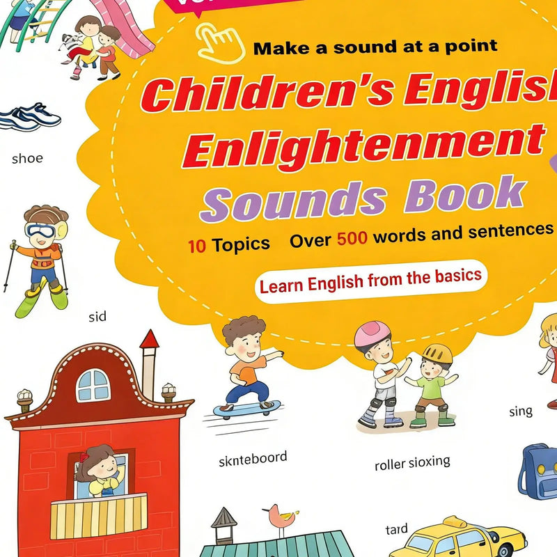 Interactive English Sound Book for Kids