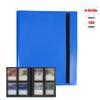 A blue 4-grid binder album holds 160 cards.