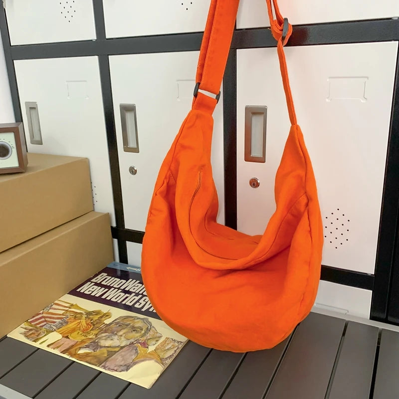 Bolso Cruzado de Lona para Mujer