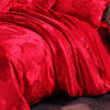 Silver Royal Luxury Duvet Cover Set with Pillowcases