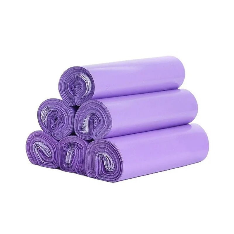 Purple Poly Mailer Envelopes with Self-Seal Adhesive (Set of 100)