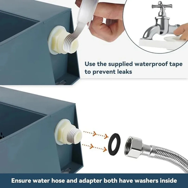 Automatic Pet Water Bowl with Hose