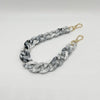 Vibrant Acrylic Bag Chain – Multicolor Shoulder & Phone Strap