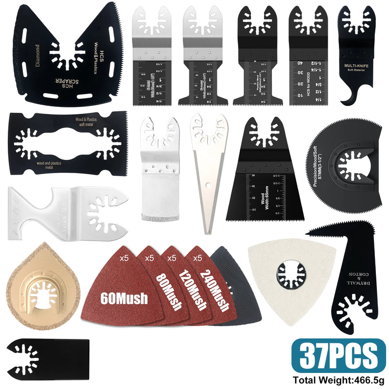 Oscillating Multi-Tool Blade & Accessory Set