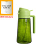 2-in-1 Öl-Sprühflasche & Dosierflasche aus braunem Glas