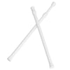 Adjustable Telescopic Curtain Rod with Spring-Loaded Ends