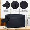 Compact Canvas Toiletry Bag