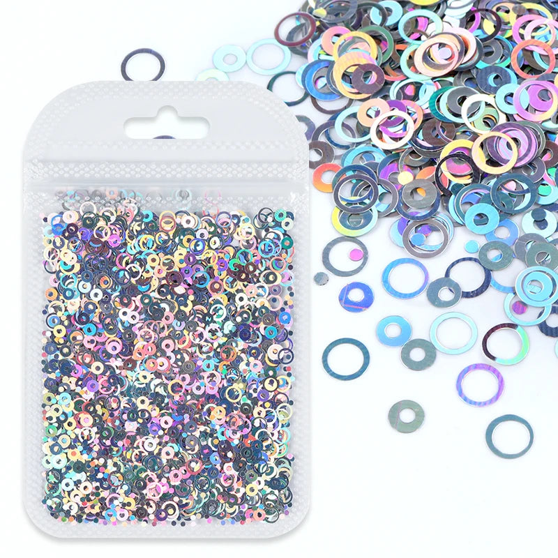 Mirror Bubble Sequins for Resin Art and DIY Crafts