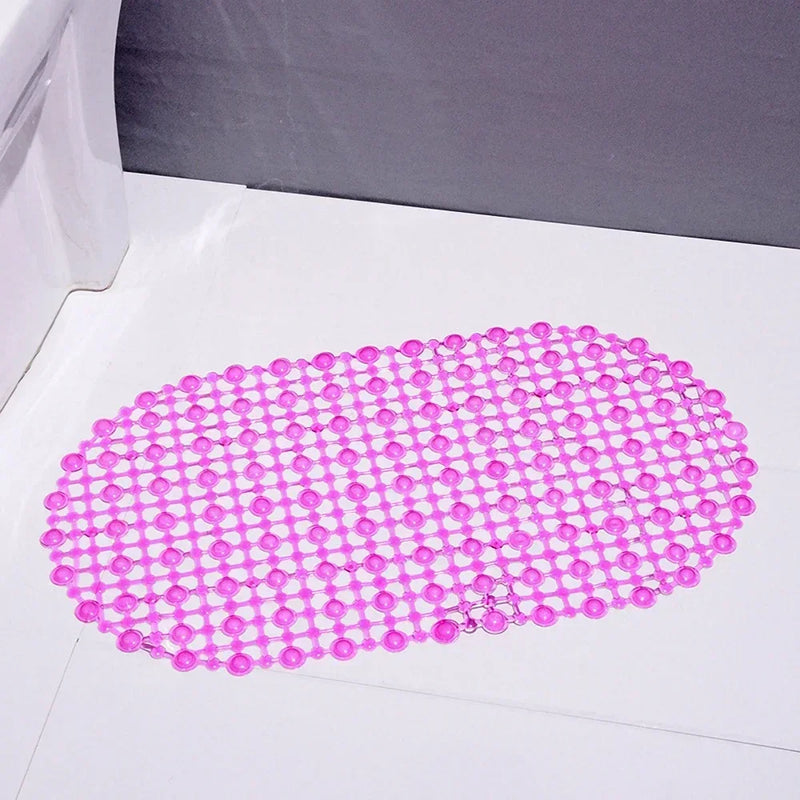 Non-Slip PVC Bath Mat with Suction Cups