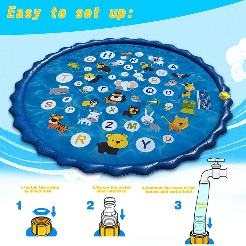 Alphabet Splash Pad for Kids