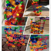 DIY Marble Run Building Blocks Set