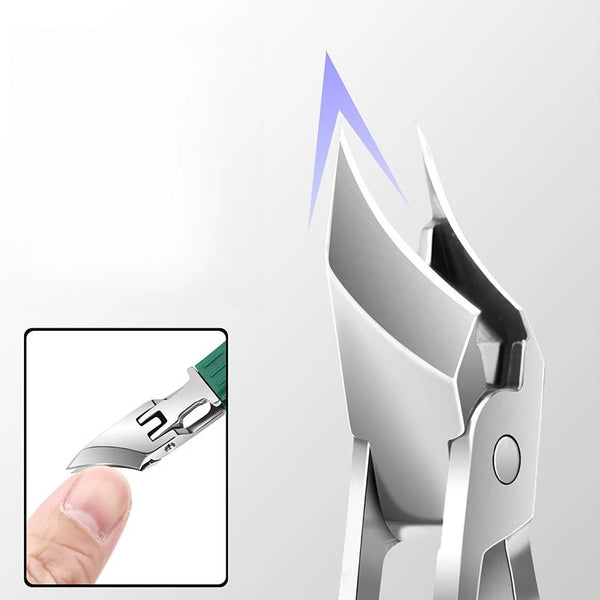 Precision Slant-Edge Stainless Steel Nail Clipper