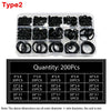 Multi-Purpose Rubber O-Ring Seal Assortment Kit