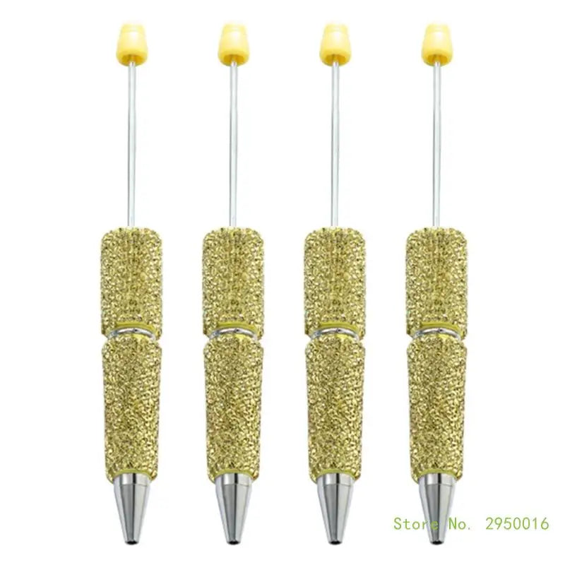Elegante Perlen-Rhinston-Ballpoint-Stifte (4er Set)