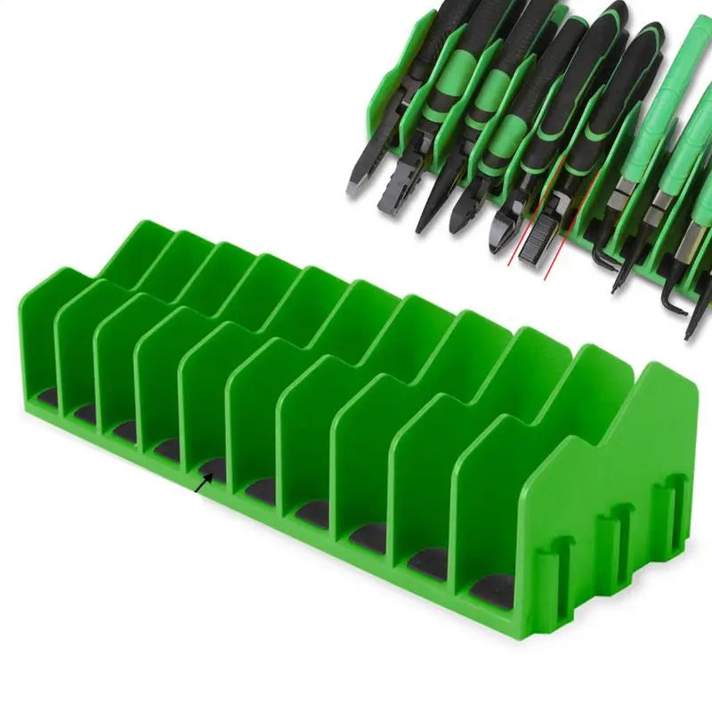 10-Slot Modular Plier & Tool Organizer