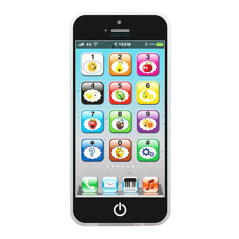 Musical Learning Toy Phone with Lights and Sounds for Toddlers