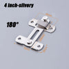 Stainless Steel Hook and Eye Door Latch