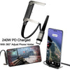 2-in-1 Foldable Charging Stand with Fast-Charge Cable