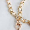 Elegant Pearl Chain Bag Strap – Adjustable Shoulder Strap for Purses & Handbags