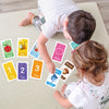 Montessori Learning Flash Cards Set - 58 Pieces for Early Education