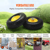 10" Solid PU Run-Flat Wheels with Metal Hub (2-Pack)