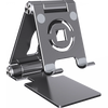 Foldable 360° Rotating Tablet and Phone Stand with Height Adjustment