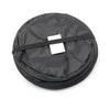 Waterproof Car Trash Can with Lid and Side Pocket