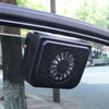Solar-Powered Car Ventilation Fan with Rechargeable Battery