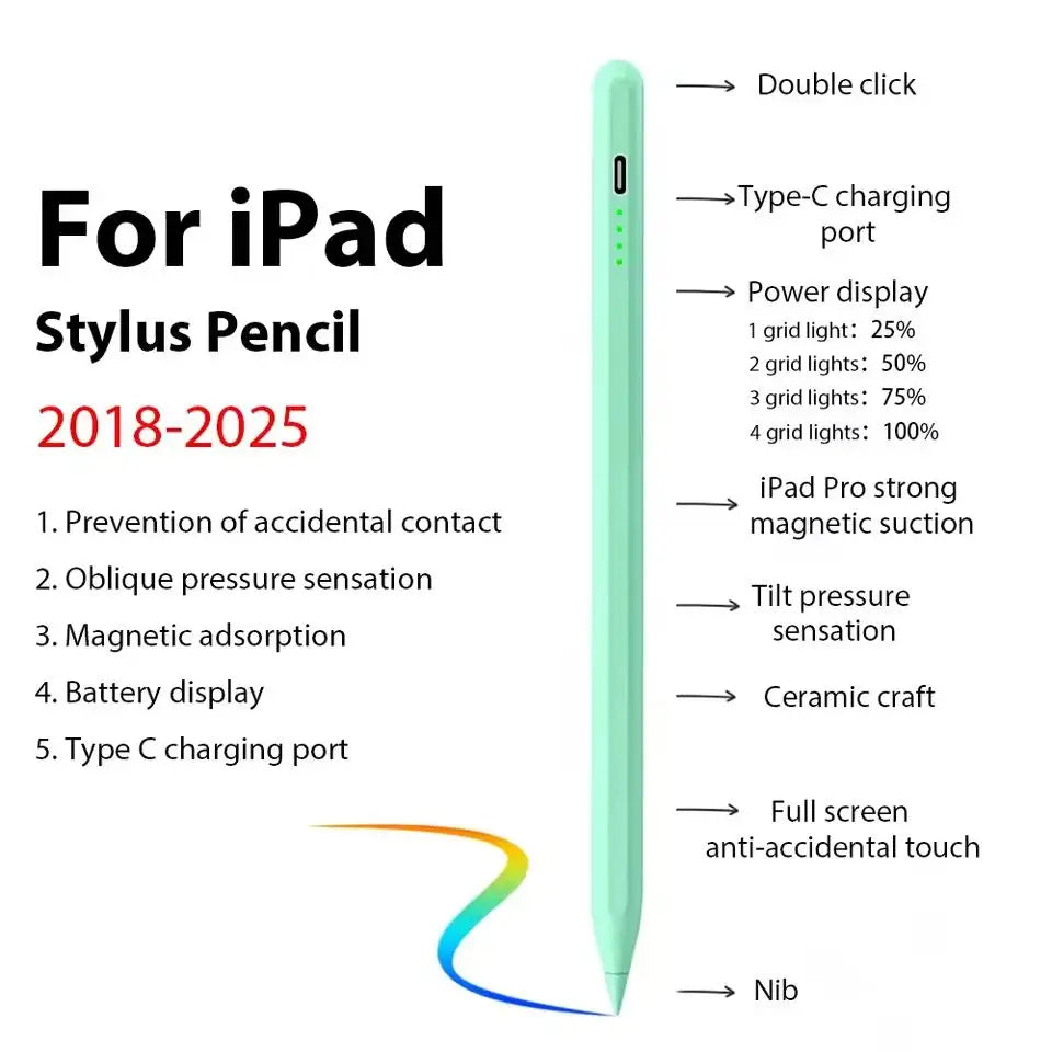 Universal Touch Screen Stylus Pen with Magnetic Attachment