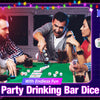 Party Dice Drinking Game Set with 36 Fun Challenges