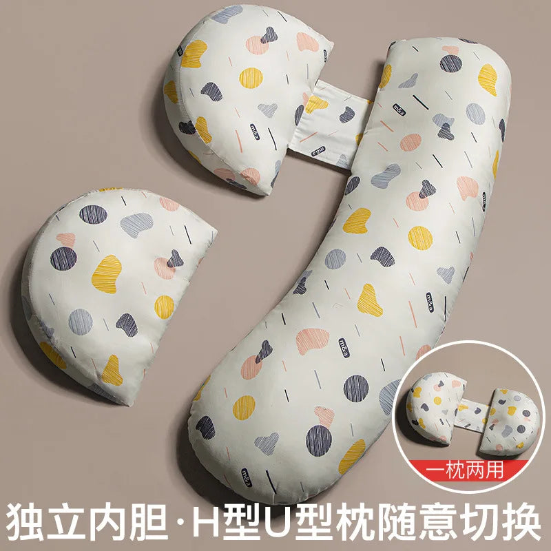 U-Shaped Maternity Pillow for Sleeping and Nursing Support