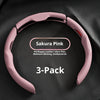 Premium Universal Leather Steering Wheel Cover