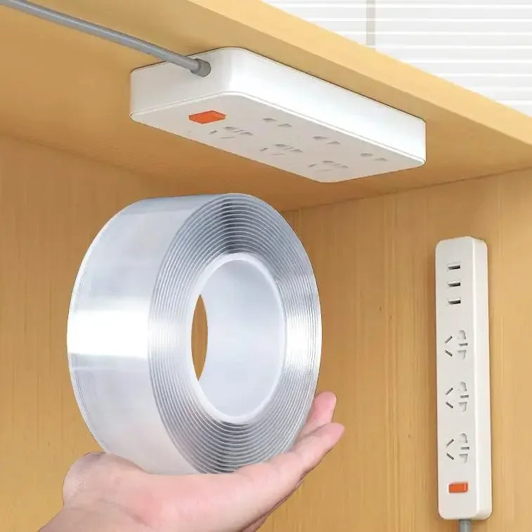 Nano Double-Sided Adhesive Tape, Strong Waterproof Clear Mounting Tape