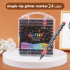 Glitzer-Marker mit zwei Spitzen