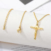 Stainless Steel Cross Pendant Necklace