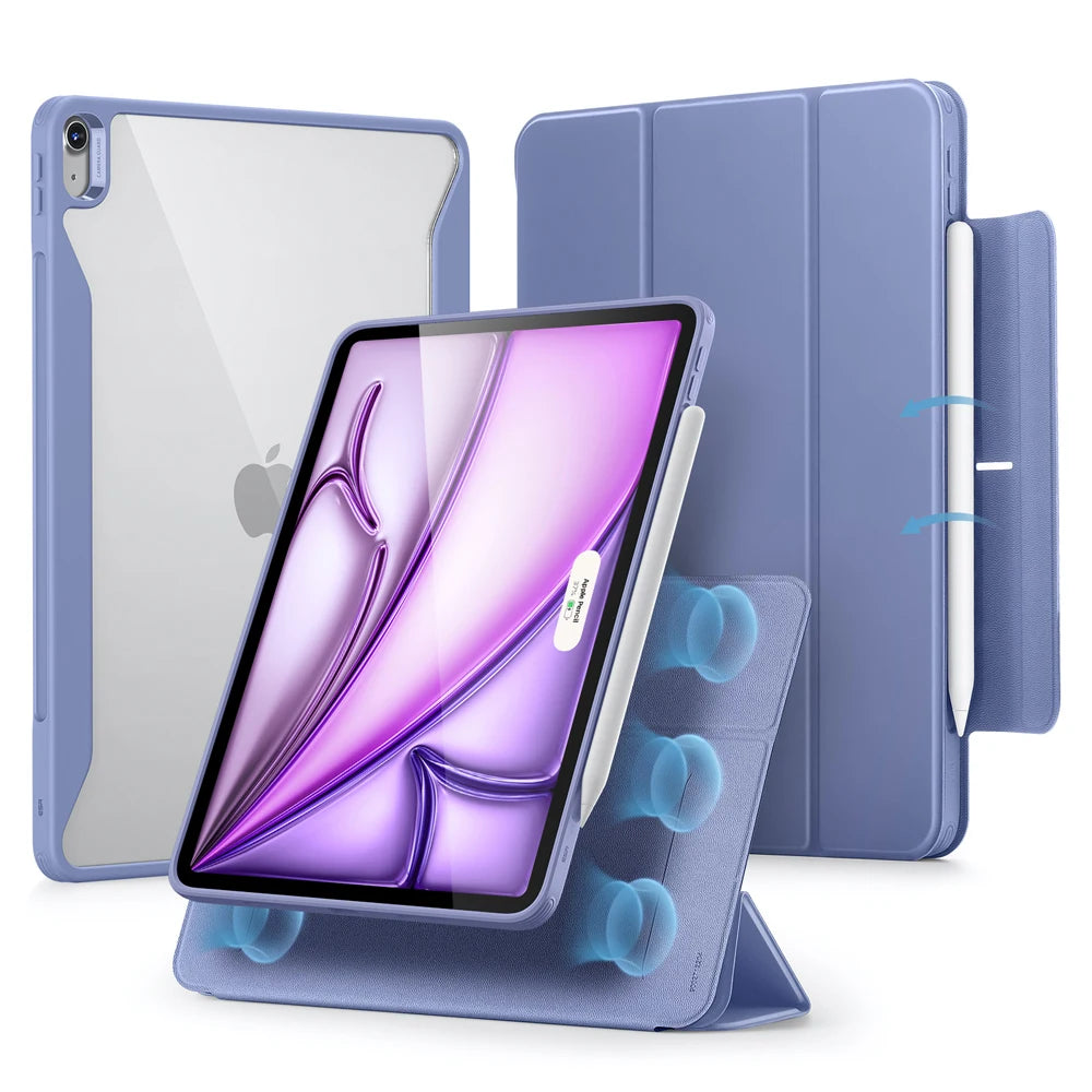 Magnetic Folio Case for iPad Air 11 Inch with Auto Wake/Sleep