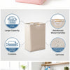 Foldable Cotton Laundry Basket with Handles