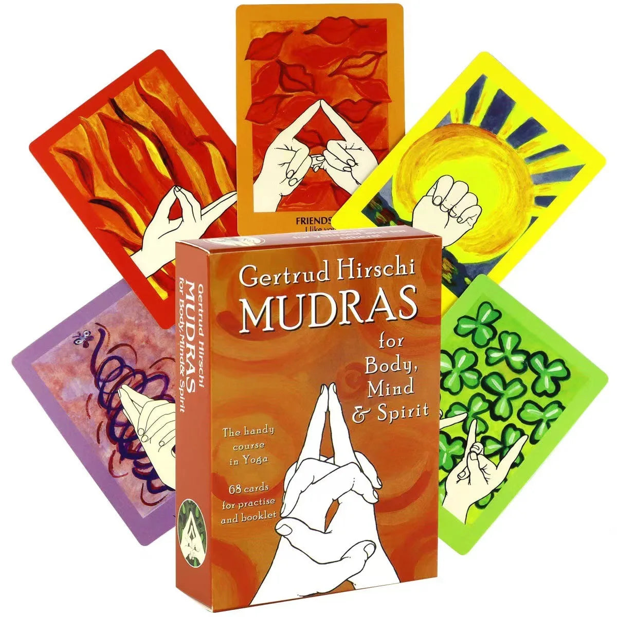 Mudras for Body, Mind & Spirit: A 68-Card Yoga Practice Deck