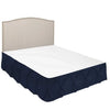 Elastic Wrap-Around Bed Skirt with 14-Inch Drop