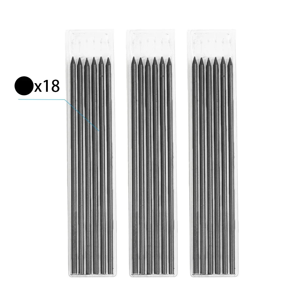 Precision Carpenter's Mechanical Pencil with Integrated Sharpener