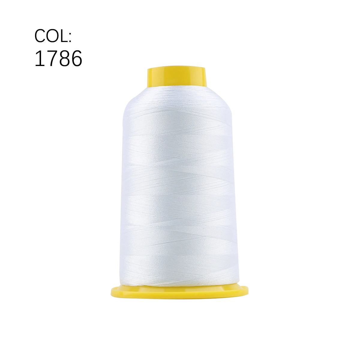 High-Tenacity Polyester Embroidery Thread (120D/2, 40wt) for Home & Industrial Machines