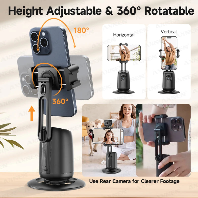 AI Auto-Tracking Phone Gimbal with Face Recognition