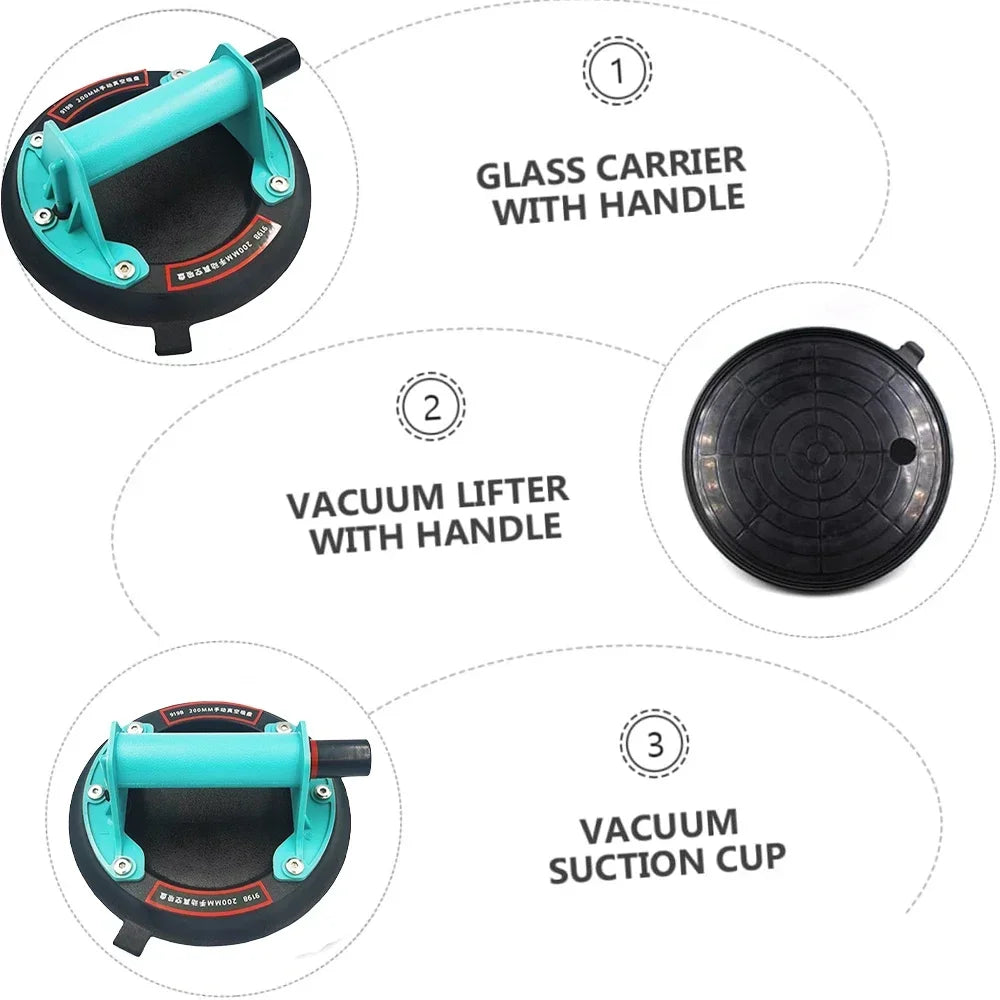 Heavy Duty Vacuum Suction Cup for Lifting Tiles, Granite & Glass