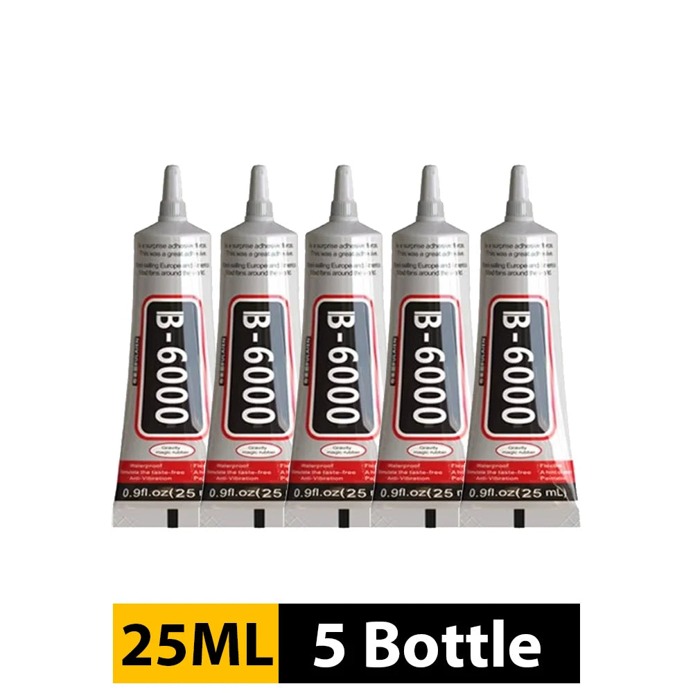 B6000 Multi-Purpose Clear Adhesive with Precision Applicator