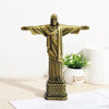 Jesus-Figurine mit Bronzeoptik