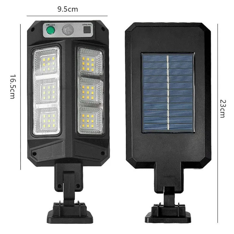 Luz de Seguridad LED con Sensor de Movimiento y Energía Solar