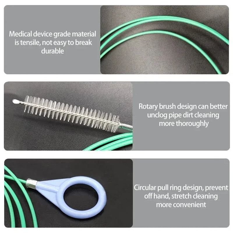 Flexible Car Drain Cleaning Brush