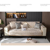 Luxury Chenille Sofa Cover with Anti-Slip Backing