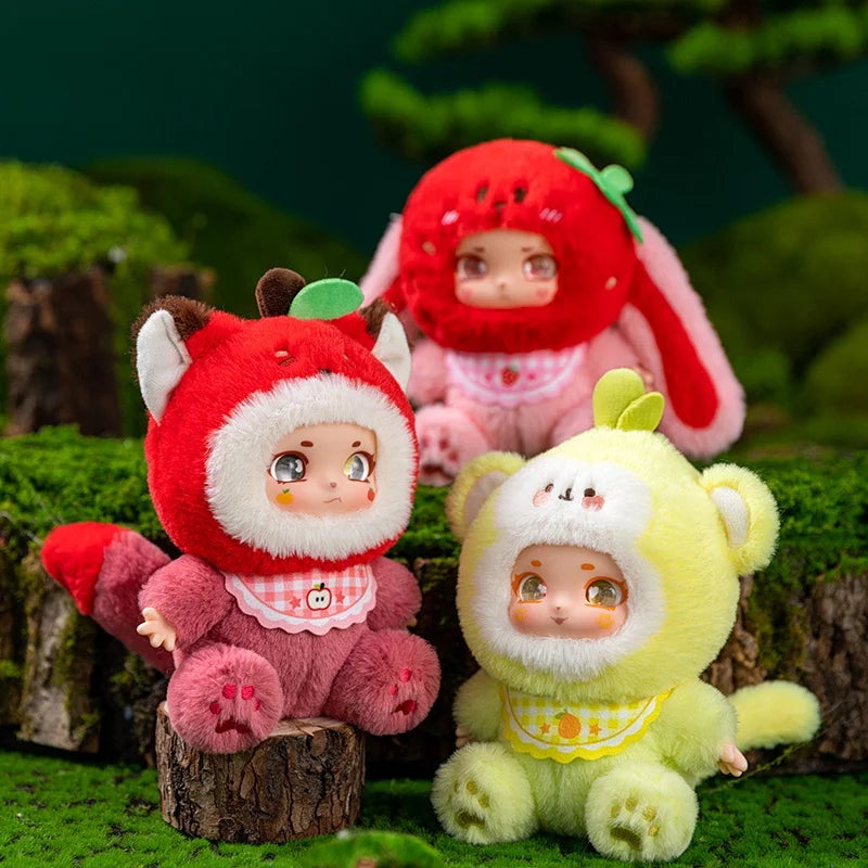 Kawaii Mystery Plush Keychain Collectible Series