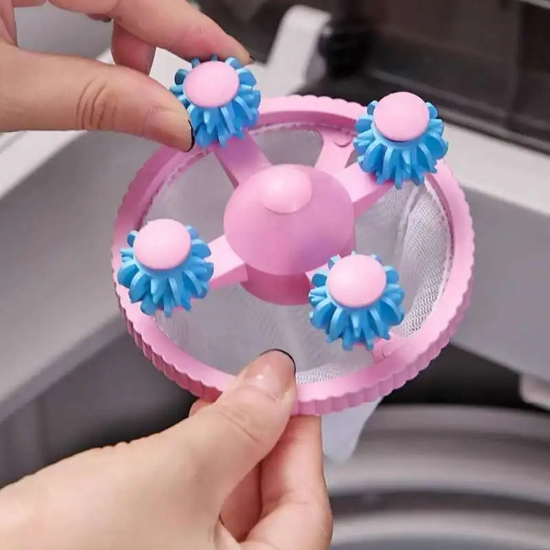 Reusable Washing Machine Lint & Pet Hair Catcher Bag
